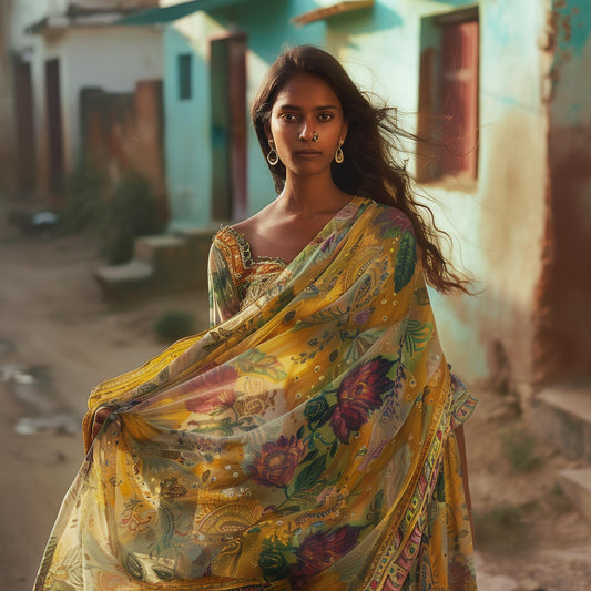 Saree styling tips