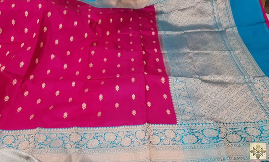 Pure Katan Silk (Booti) Saree